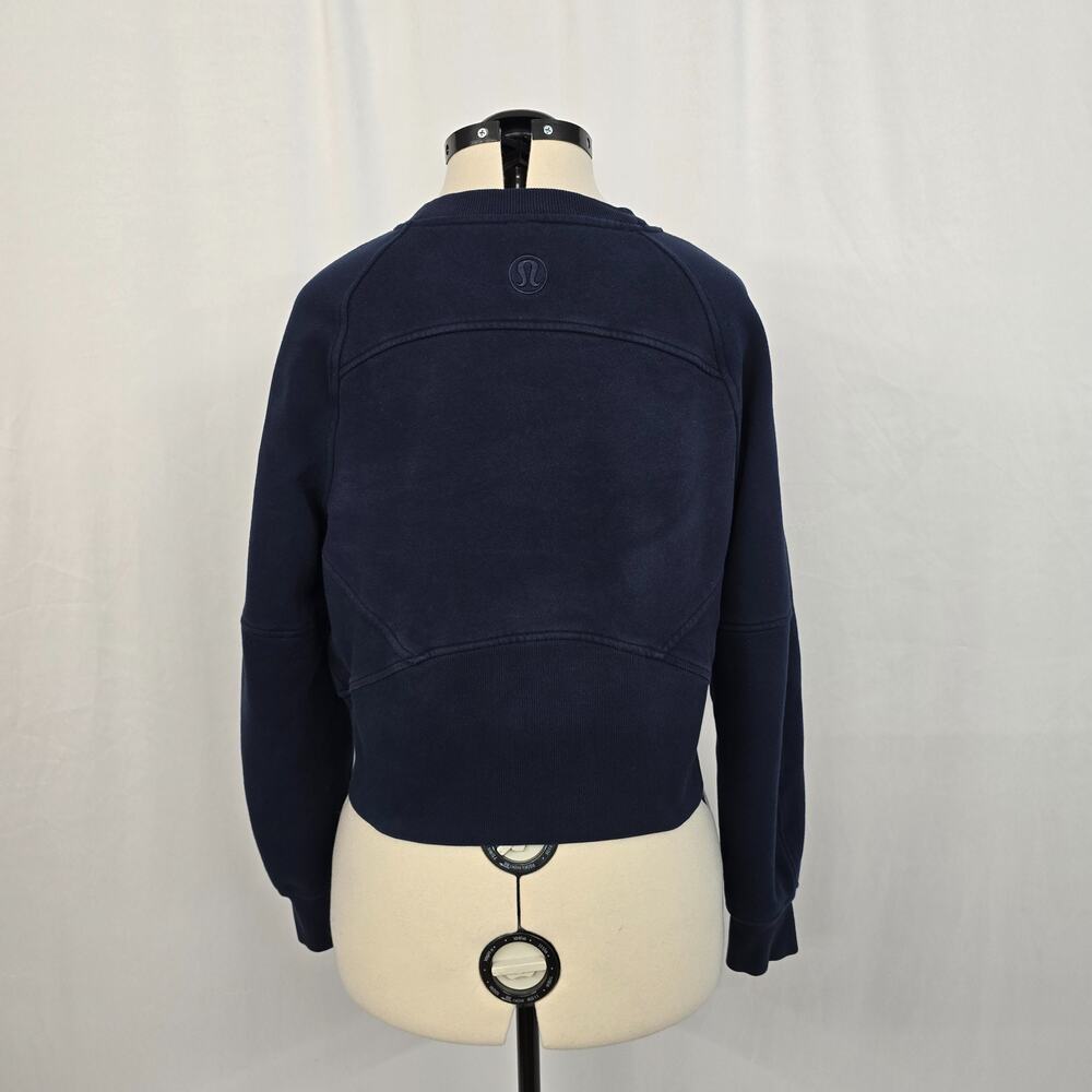 Lululemon Scuba Oversized Pullover Women's M / L Navy Blue - Picture 2 of 12